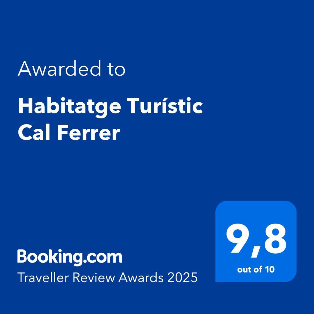 Habitatge Turistic Cal Ferrer Lägenhet Sant Pau de Seguries Exteriör bild